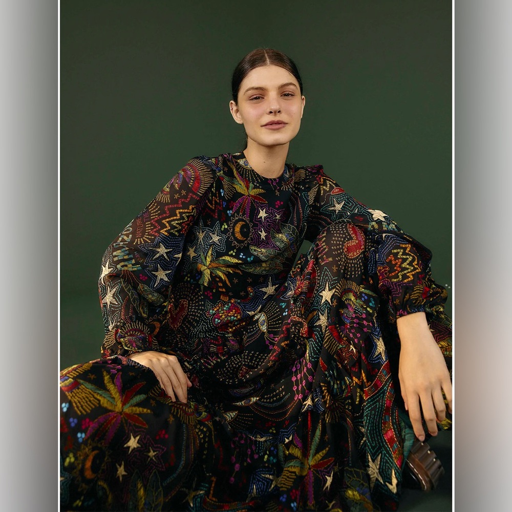 SOLD❗️ Farm Rio Amazonia Printed Maxi Dress NWT